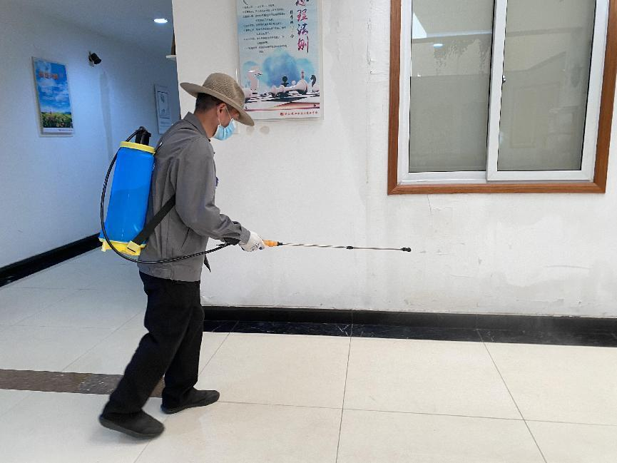 錢江商城做好日常消殺，筑牢安全屏障